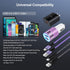 Quick Charge 3.0 Wall Charger Block, C Charger Cable for Android Phone with Car Plug Fast Charge for Samsung Galaxy A73