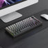 Guffercty kred 140-Keys Side Printed Keycap, PBT Gradient Keycaps 75 Percent, Cherry Profile Minimalist Style Custom