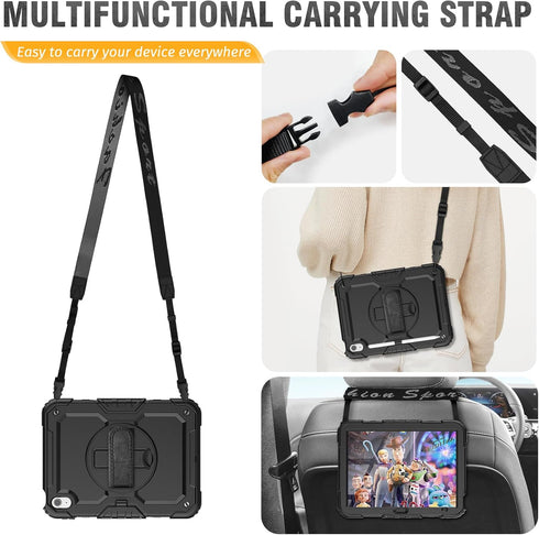 HXCASEAC A16, 11th 10th (A2969/A2757/A3354/A3355/A3356), Heavy Duty Case for iPad iPad Generation Case, with Screen