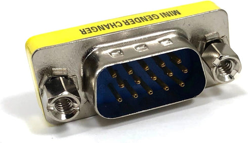 Inc. VGA HD15 Male To Male Gender Changer (G05-300SL)