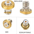 HYS Heavy Duty Single Roll Bar/Mirror Mounting Bracket with 16mm Hole and NMO to SO239 Connector for Midland Radio