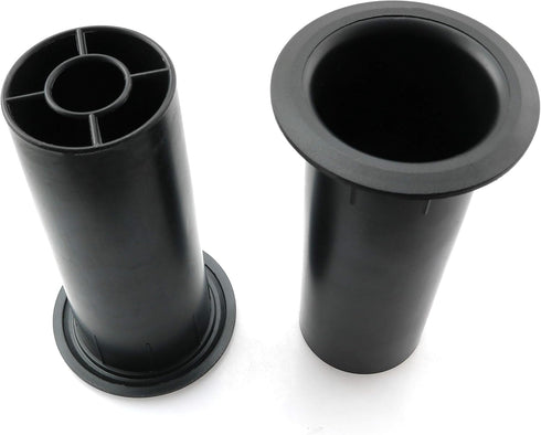 2pcs Speaker Pilot Hole Outlet 50x120mm for Speaker Cabinet, Portable Speaker, Home Speaker or Car Speaker