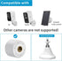 360 90 S2 GX3S ieGeek Security Camera Magnetic Mount, Swivel Wall Mount with Tilt Adjustment, Compatible with ieGeek