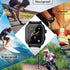 for Apple Watch Case 44mm, IP68 Waterproof Full Body Protection Case with Screen Protector for iWatch Series