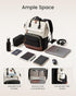 Backpack 15.6 Inch Backpacks Daypack LOVEVOOK Laptop for Women, Work Business Purse With Large Capacity, Waterproof