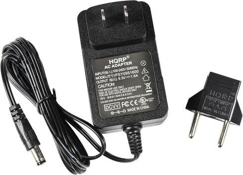 HQRP AC Adapter/Power Supply for Brother P-Touch Labeling System AD-60 AD60 PT-1600 PT-1650 PT-1800 PT-1810 PT-1900 UL