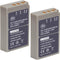 BM Premium 2 Pack BLS-50, PS-BLS5 Batteries for Olympus OM-5, E-M5 III, E-M10 IV, E-PL10, Stylus 1 Cameras