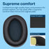 Ear Pads Replacement for Sony WH-H900N/MDR-100ABN Noise Cancelling Headphone by MMOBIEL, Memory Foam, Black