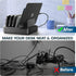 Charging Station for Multiple Devices - 65W 6 Port USB C Charger with 2 20W PD Ports, Short Cables Included