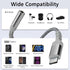 USB-C to 3.5mm Female Headphone Jack Adapter - USB Type C to AUX Audio Dongle for Samsung Galaxy S21, S20 Ultra, Note