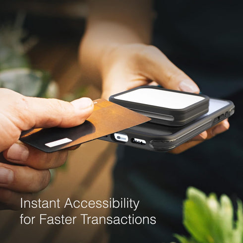Black ENCASED Magnetic Case for Square Reader 2nd Gen (Contactless & Chip) - Compatible with MagSafe.