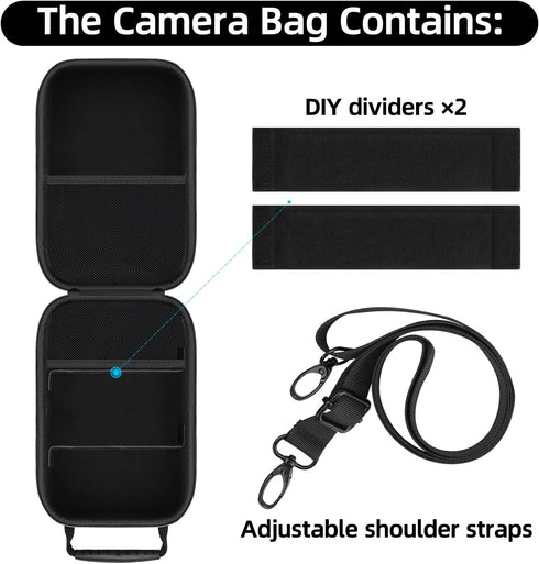 R50/R8/R10/R100/R50V/RP a6400/a6700/a6600/a6100/a6500/a6300/a6000 Camera Case for Canon & Sony Alpha Mirrorless Cameras
