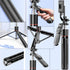 Tengsun 67" 360Rotation Phone Tripod & Selfie Stick Travel Tripod for iPhone Selfies, with Phone Holder Extendable