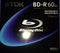 TDK BD-R75A 60 Minute 7.5gb Single Recordable Blank Blu-ray Disk for BD Video