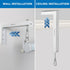 12 inch 1 66 Lb Mount-It! Projector Screen Wall Mount L-Brackets - Extra Large Wall and Ceiling Hanging Mount for Home