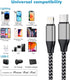 iPhone 10ft USB C to Lightning Cable, 2 Pack, MFi 20W Fast Charger, Nylon Braided, Compatible with iPhone