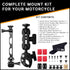 Insta360 Complete Motorcycle Bundle Mounting Kit for ONE X3/X2/X 360 Cameras, Compatible with ONE R/RS, GoPro