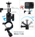 Super Clamp Camera Mount with 1/4" Screw for Bike/Bicycle/Motorcycle Handlebars, Compatible with DSLR Camera/Gopro
