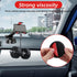 MBAIYO 4Pcs 3.15" Dashboard Pad Mounting Disk for Suction Cup Phone Mount, Round Double-Sided Pads Ultra Sticky