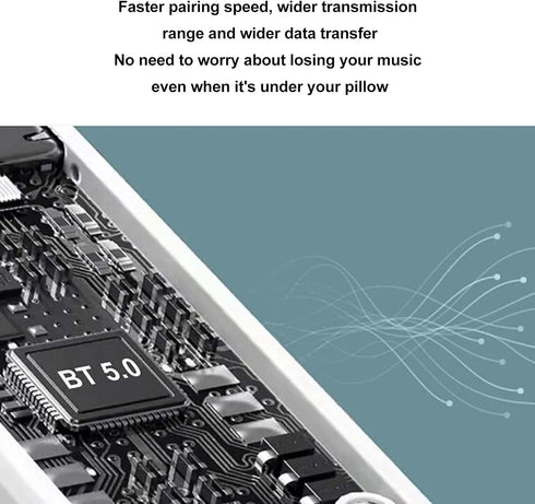 Vikye Bluetooth Pillow Speaker for Sleeping,Mini Portable Under Pillow Speakers,Portable Pillow Speaker with Volume