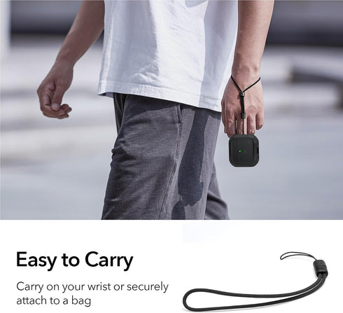 ESR for AirPods 4th Generation Case, Compatible with MagSafe, Drop Protection Cover with Lanyard, Orbit Hybrid Case