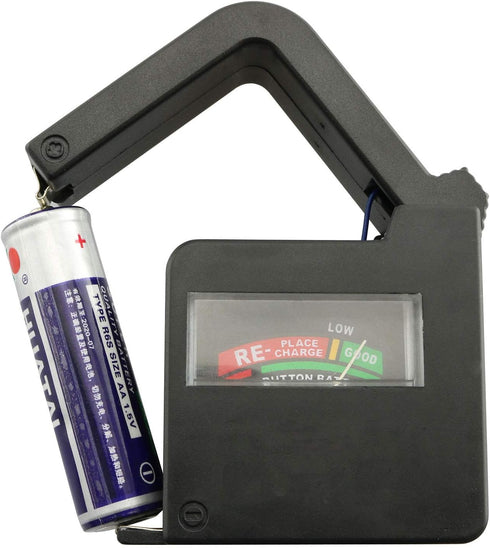 BT-860 Battery Tester Checker, 1PC Battery Volt Tester Monitor for AA AAA C D 9V 1.5V Button Cell Batteries