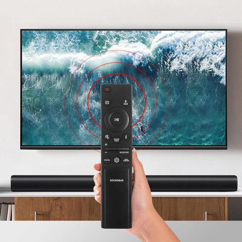 Replacement Remote Control AH81-15047A for Samsung Sound Bar Speaker HW-Q990B/ZA, HW-Q800B/ZA, HW-Q700B/ZA, and More