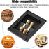 Speaker Terminal Connector, 4 Pure Copper Plated Wiring Terminal Box with 4 Mounting Holes