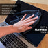 Premium Lens Screen Cleaning Cloth by Microfiber Wholesale - Black - 8”x8” - 10pk - Soft Microfiber Suede