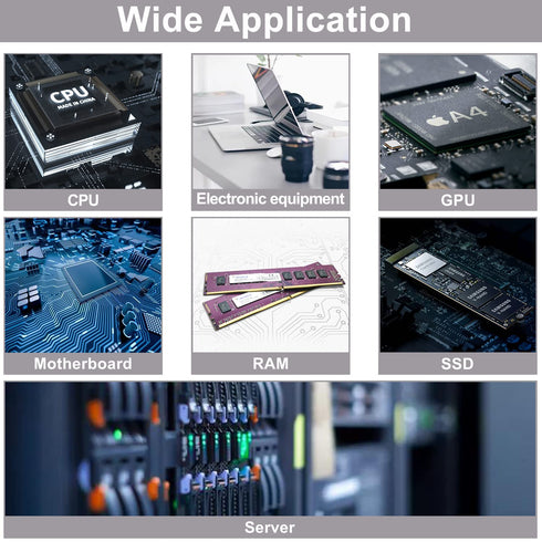 Thermal Pad 2.5mm 12.8 W/mK, 85x45x2.5mm, Non Conductive Heat Resistance, Odyssey Silicone for PC PS5 PS4 Laptop