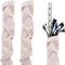 Fukaisu Fabric Cord Cover, 180x14cm/70.9x5.5in Linen Cable Sleeve for Chandelier Chain Lamp Wires