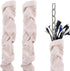 Fukaisu Fabric Cord Cover, 180x14cm/70.9x5.5in Linen Cable Sleeve for Chandelier Chain Lamp Wires
