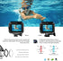 FitStill Double Lock Waterproof Housing for GoPro Hero 2018/7/6/5 Black, Protective 45m Underwater Dive Case