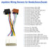 20Pin Aftermarket Radio Wiring Harness Adapter Compatible with Honda Suzuki Acura ISO Car Stereo Wire Harness Cable