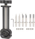 Fotga Metal Camera Lens Vise Tool Kit, Lens Repair Spanner Set with Adjustable Jaw for Filter Ring Restoration