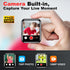 MP3 Player with 128GB TF Card, FHD 720P Digital Camera, Bluetooth 5.4 Lossless Sound Audio Player, 2" Touch Screen,