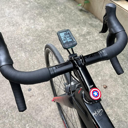 Out Front Mount Compatible with Garmin Edge, Wahoo Elemnt, Bryton, Stages, Adjustable Combo Mount
