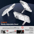 Temdan Clear Magnetic Case for iPhone 14 Pro 6.1" - Military Drop Protection, Shockproof, Built-in Kickstand, Not