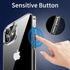 JJGoo Clear Shockproof Phone Case for iPhone 12 and 12 Pro, Slim Anti-Scratch Hard PC Back Cover