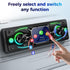 Missee MP3/USB/SD/AUX Single DIN Car Stereo with Touchscreen, Bluetooth Audio, Car Radio Receiver, Dual Input, Fast
