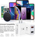 QC 3.0 Wall Charger, Pofesun 4Pack Quick Charge 3.0 Fast Charging Block Adapter, Dual Port USB Plug for iPhone 15 14 13