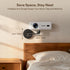 Aurzen 360 90 4.4 lbs, Projector Wall Mount Shelf, Wall Use with Adjustable Angle, Rotation and Tilt, Foldable