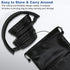 19.5Ft Extra Long Cord Headphones for TV PC with Volume Control, Wired Over Ear Earphones for Seniors