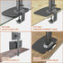 Hemudu HD05B-001 Monitor Mount Reinforcement Plate for Thin, Glass and Other Fragile Tabletop, Universal Steel Bracket