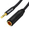 Tisino 1/4 to 3.5mm Adapter, 1/4" Female to 1/8" Male Stereo Audio Adapter for Headphones, Amplifiers, Guitar - 5ft