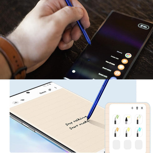 Blue Galaxy Note 10 Plus Pen, Replacement Touch Screen Stylus for Samsung Galaxy Note 10, Note 10 Plus