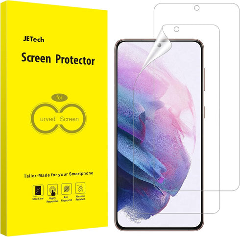 JETech Screen Protector Compatible with Samsung Galaxy S21+ / S21 Plus 5G, HD Clarity, 2-Pack