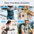 Divoom IP67 10H Itour-S Wearable Bluetooth Speaker, Waterproof Dustproof, Portable Small Clip-On Bluetooth Speaker