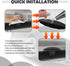 Turcee 0.91 New Car Backup Camera Rain Shield,Silicone Cars Reverse Camera Rain Cover Keeps Cameras Imaging