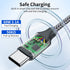 USB C to C Cable 3 Pack (1ft) - Fast Charging Nylon Braided Charger for iPhone 15, Samsung Galaxy S24, MacBook Pro.